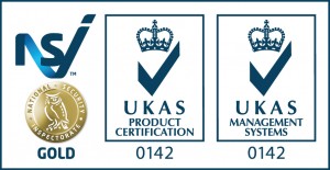 Logo - Screen - Gold with UKAS PC & MS - Colour