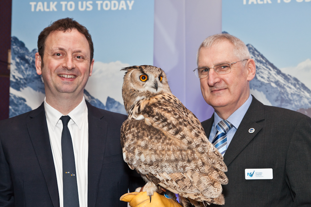 BBC's Matt Allwright with Richard Jenkins, NSI CEO